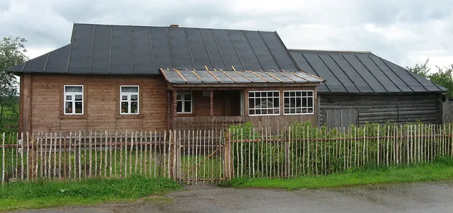 Дом-музей в Клушине, родном селе Юрия Гагарина