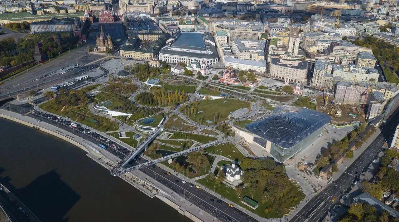 Парк «Зарядье» — Москва